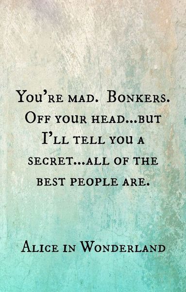 mad hatter quote